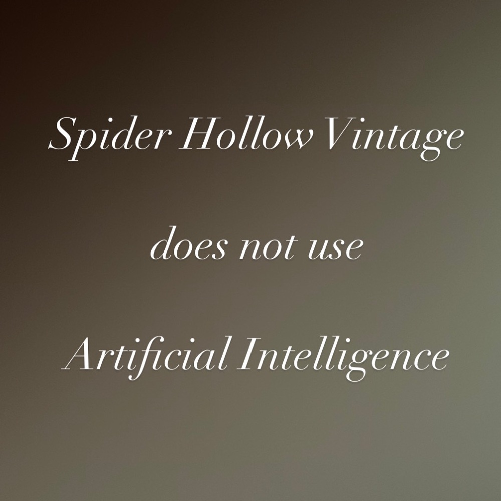 No Artificial Intelligence